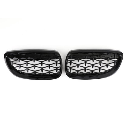 2007-2010 BMW E93 Convertible Pre-Facelift Meteor Black Front Kidney Grille (51137157277)