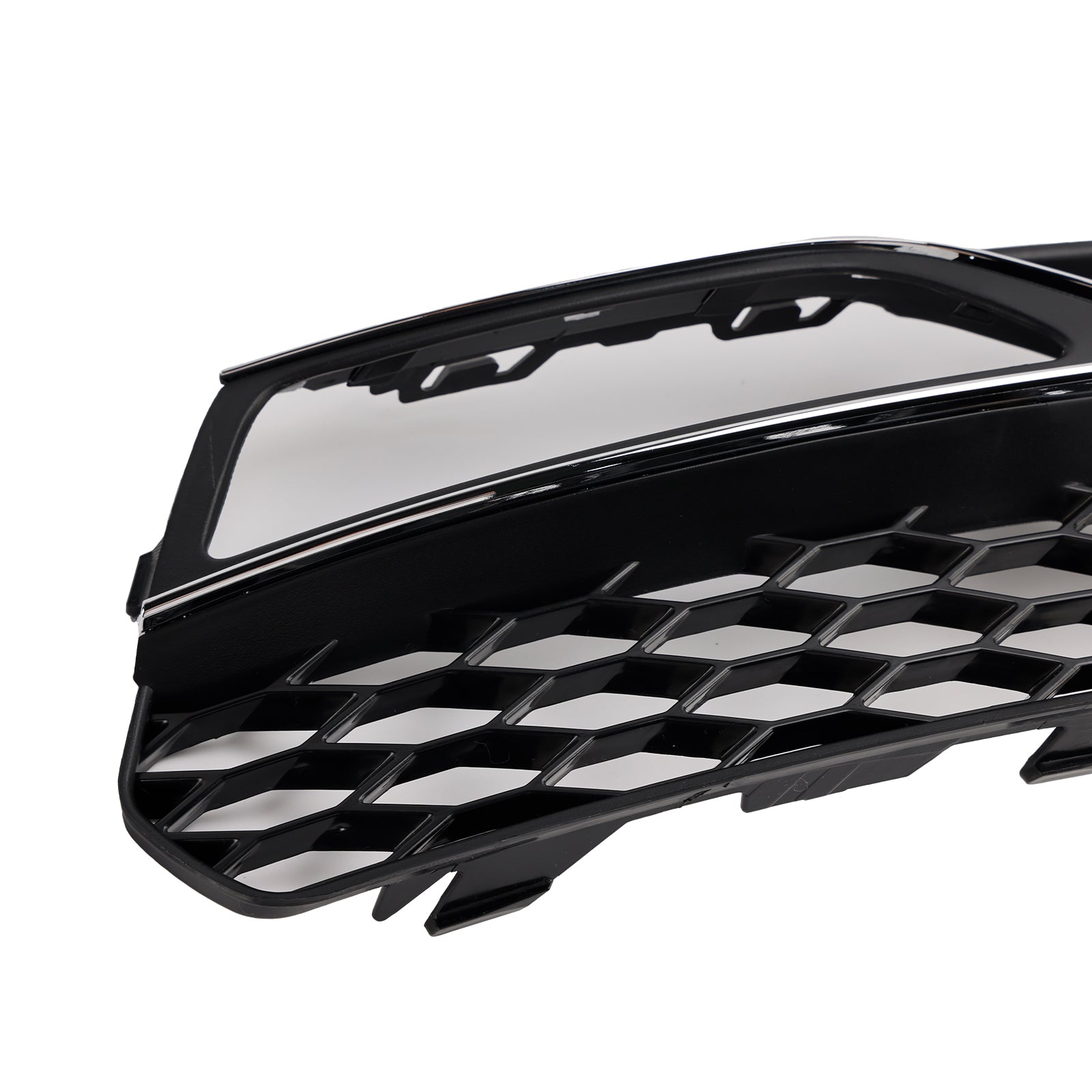 2013-2016 Audi A3 S-Line Front Lower Bumper Fog Light Cover Grille — Left (8V3807681G)