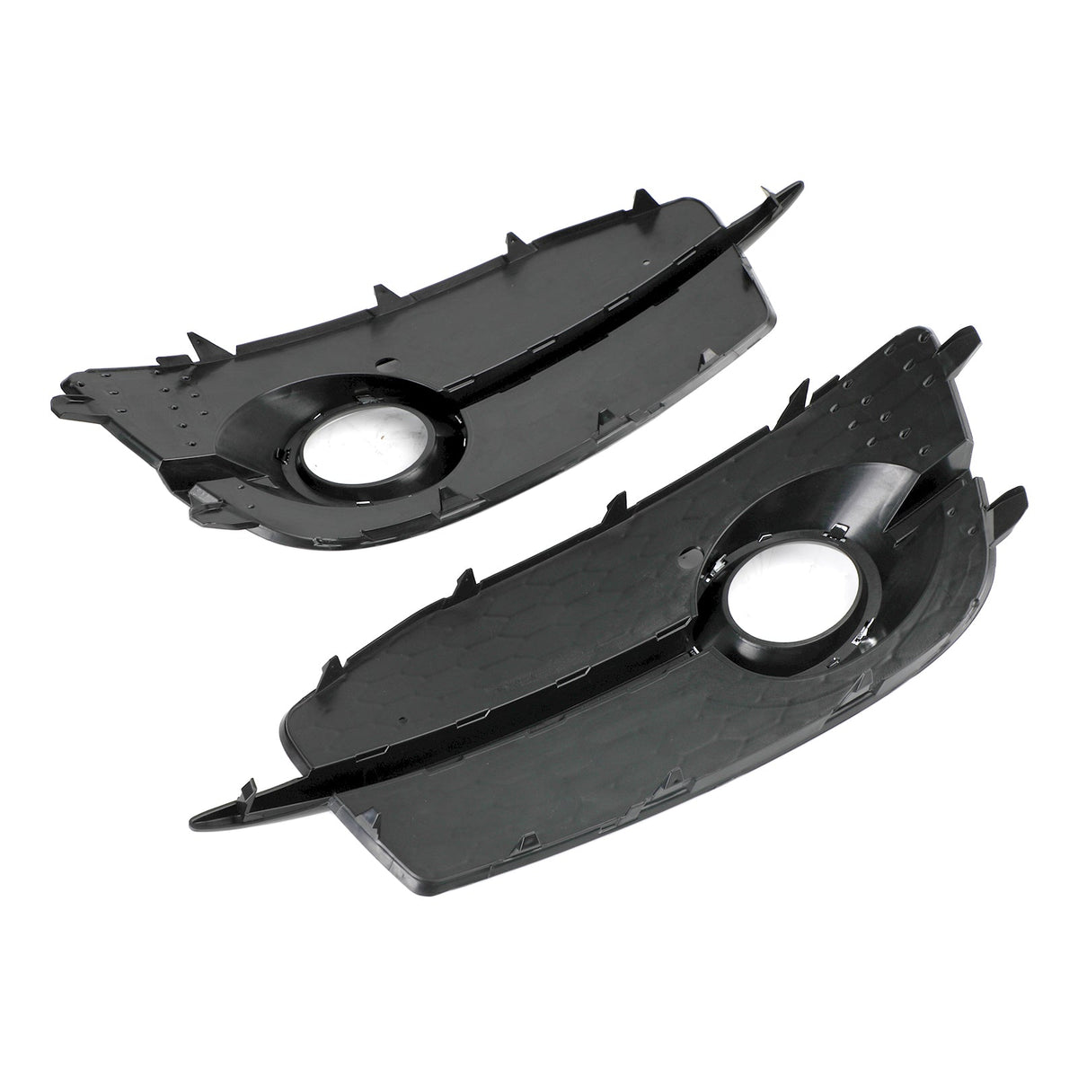 2012-2014 Audi Q3 S-Line Front Bumper Fog Light Grill — Pair (8U0807681DSP9)