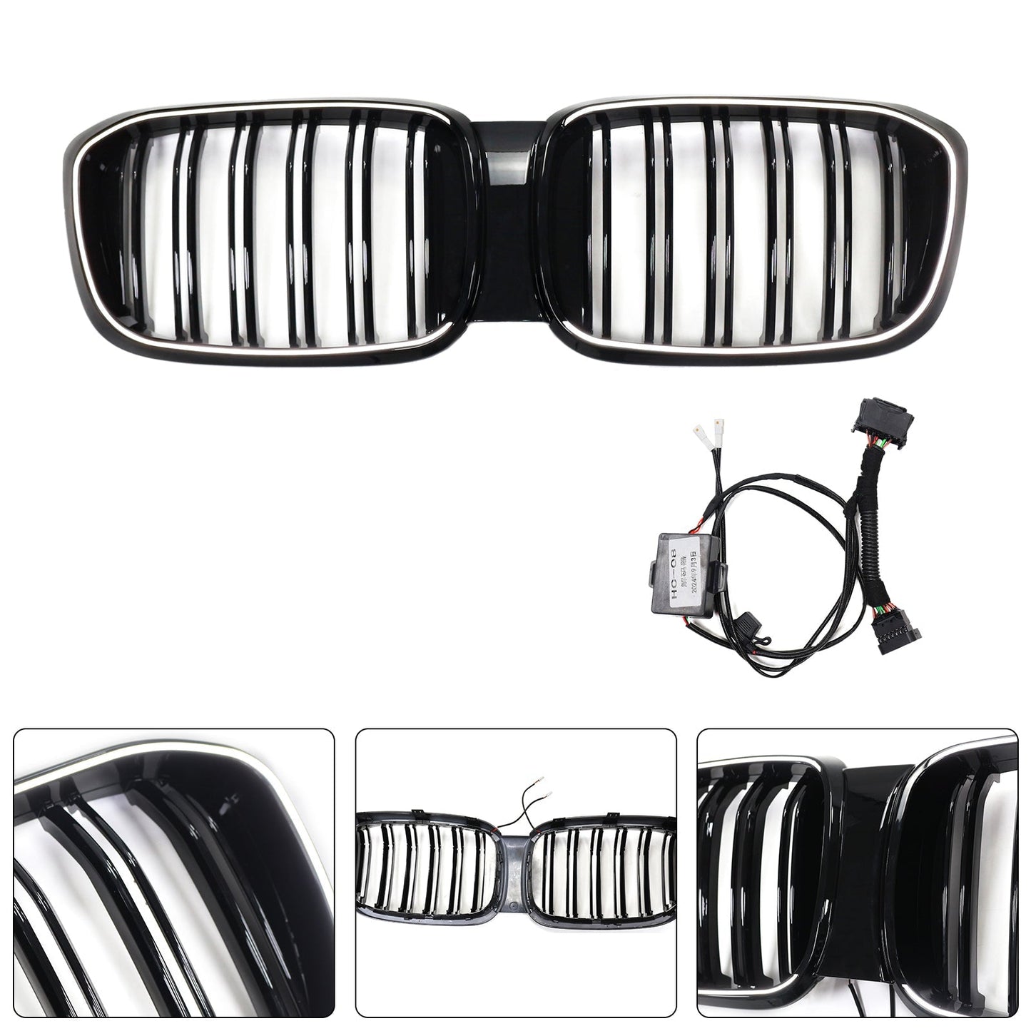 2018-2021 BMW X4 G02 X3 G01 G08 Pre-LCI Front Kidney Mesh Grille (51138469959)