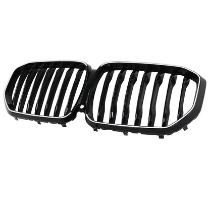 2019-2022 BMW X5 G05 M-Performance Gloss Black Front Kidney Grille (51137454887)