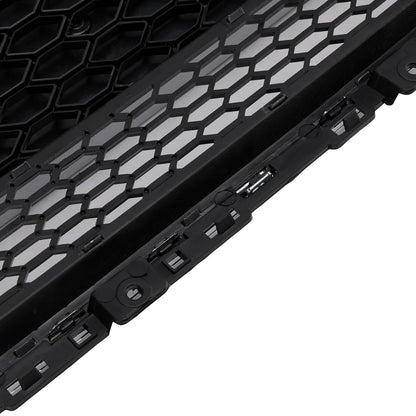 2013-2016 Audi A4 S4 B8.5 RS4 Style Front Bumper Grille with Quattro Badge