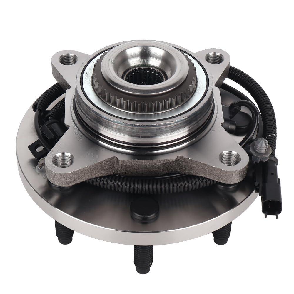 Front Wheel Hub and Bearing Assembly for 2010-2014 Ford F-150, 4WD 7-Lugs w/ABS