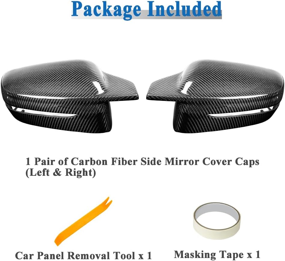 AeroBon CF Mirror Caps BMW 3 Series G20 (2019-2025) - additional detail view