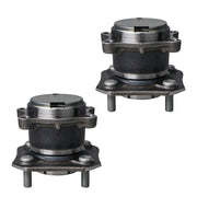 2Pcs Rear Wheel Hub Bearing Assembly for 2007-2012 Nissan Sentra 4 Lugs w/ABS