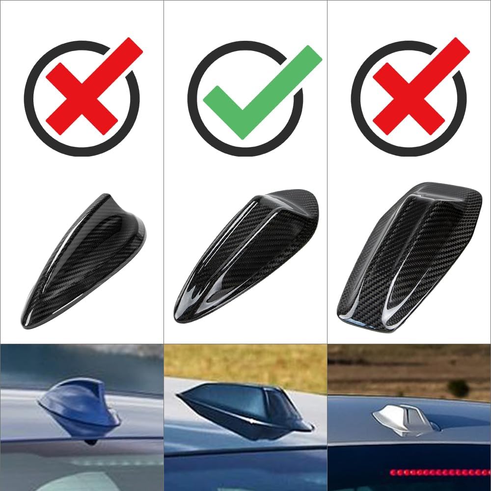 AeroBon CF Antenna Cover BMW 2 Series G42 / M2 G87 (2023-2026) - product detail view