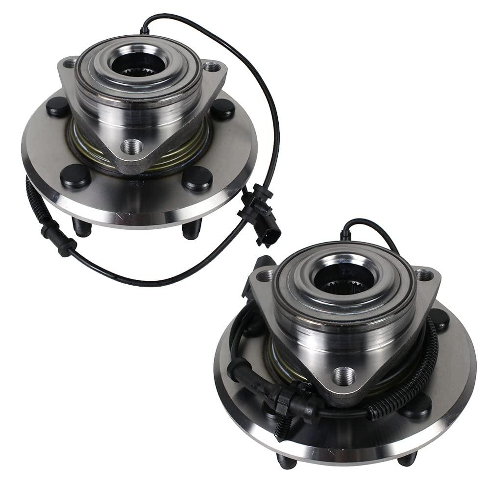2Pcs Front Wheel Bearing Hub Assembly for 2009-2010 Dodge Ram 1500, 2011 Ram 1500