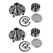 2Pcs Front Wheel Bearing Hub Assembly for 2000-2011 Ford Focus