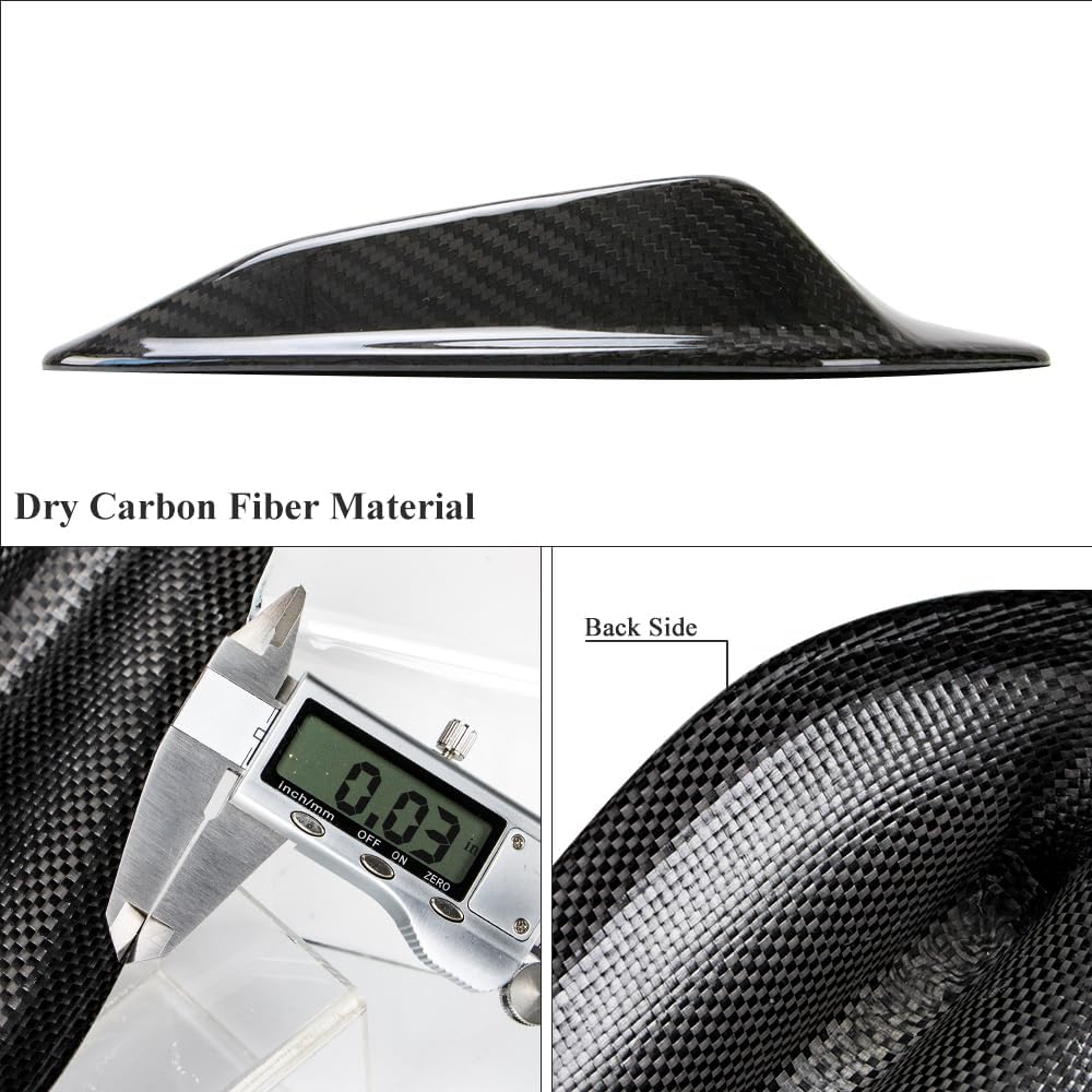 AeroBon CF Antenna Cover BMW 2 Series G42 / M2 G87 (2023-2026) - detail close-up