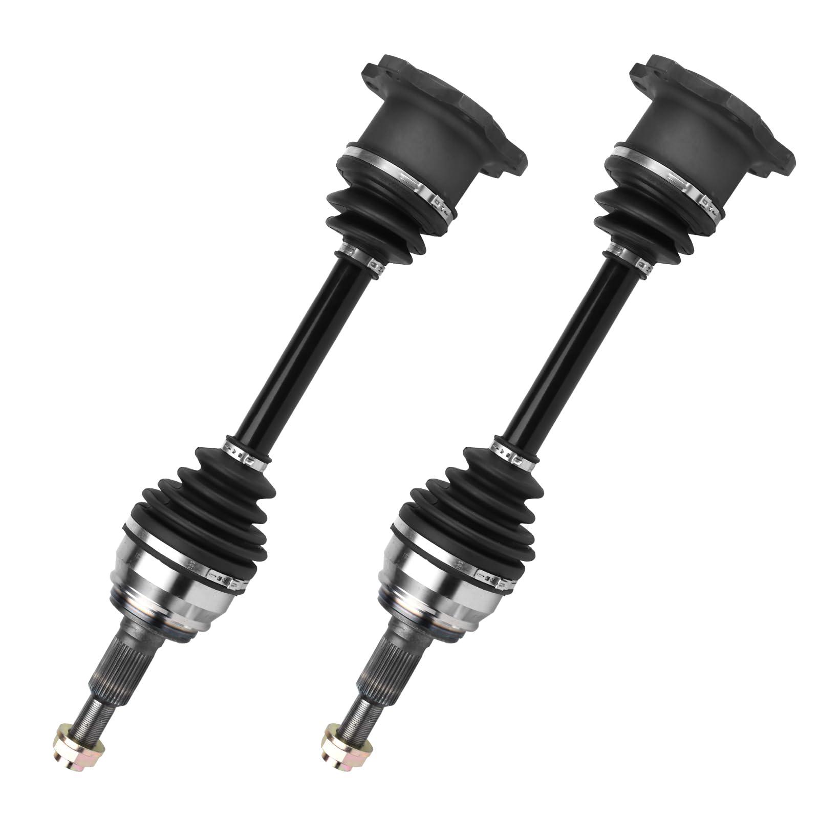2Pcs Front CV Axle Shaft Assembly for 2007-2020 Chevy/GMC/Cadillac