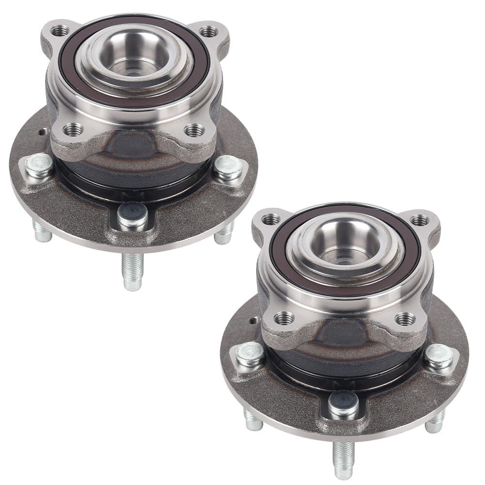 2Pcs Rear Wheel Hub and Bearing Assembly for 2011-2012 Chevy Cruze