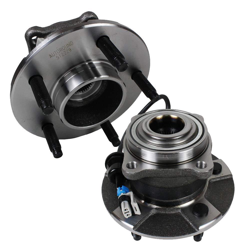2Pcs Rear Wheel Hub Bearing for 05-06 Chevy Equinox, 02-07 Saturn Vue, 2006 Pontiac Torrent