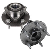2Pcs Front & Rear Wheel Hub Bearing Assembly for 2008-2019 Cadillac, 2010-2019 Chevy