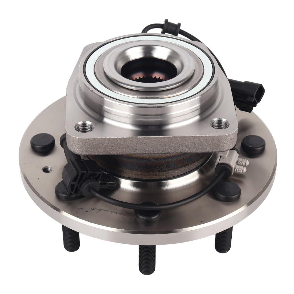 Front Wheel Hub Bearings Assembly for 2011-2019 Chevy Silverado 3500 HD & GMC Sierra 3500 HD 4WD DRW