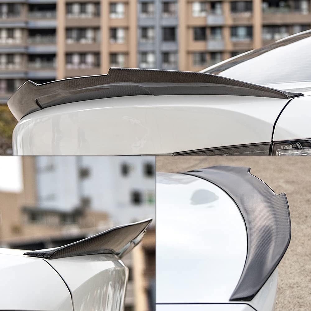 AeroBon CF Trunk Spoiler BMW 3 Series G20 / M3 G80 (2019-2026) H - close-up detail