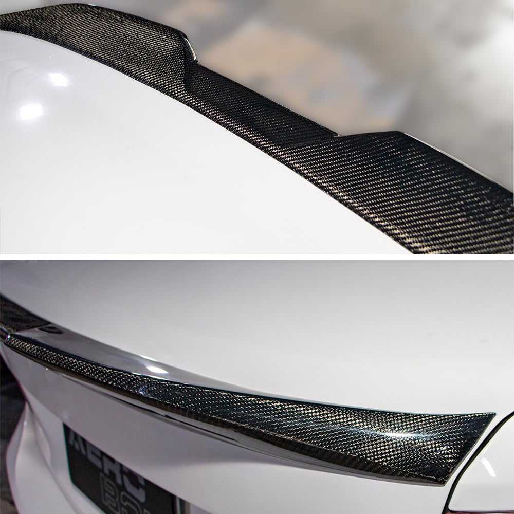 AeroBon CF Trunk Spoiler BMW 3 Series F30 / M3 F80 (2013-2018) MP - additional detail view