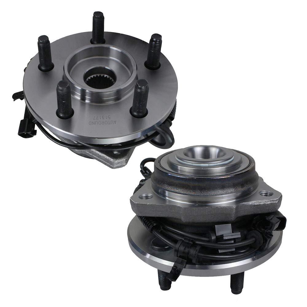 Both Sides Front Wheel Hub Bearing Assembly for 2002-2007 Jeep Liberty