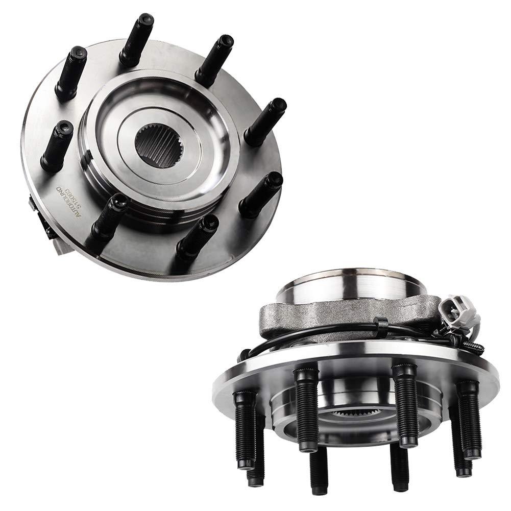 2Pcs Front Wheel Hub Bearing Assembly for 2000-2002 Dodge Ram 2500 3500