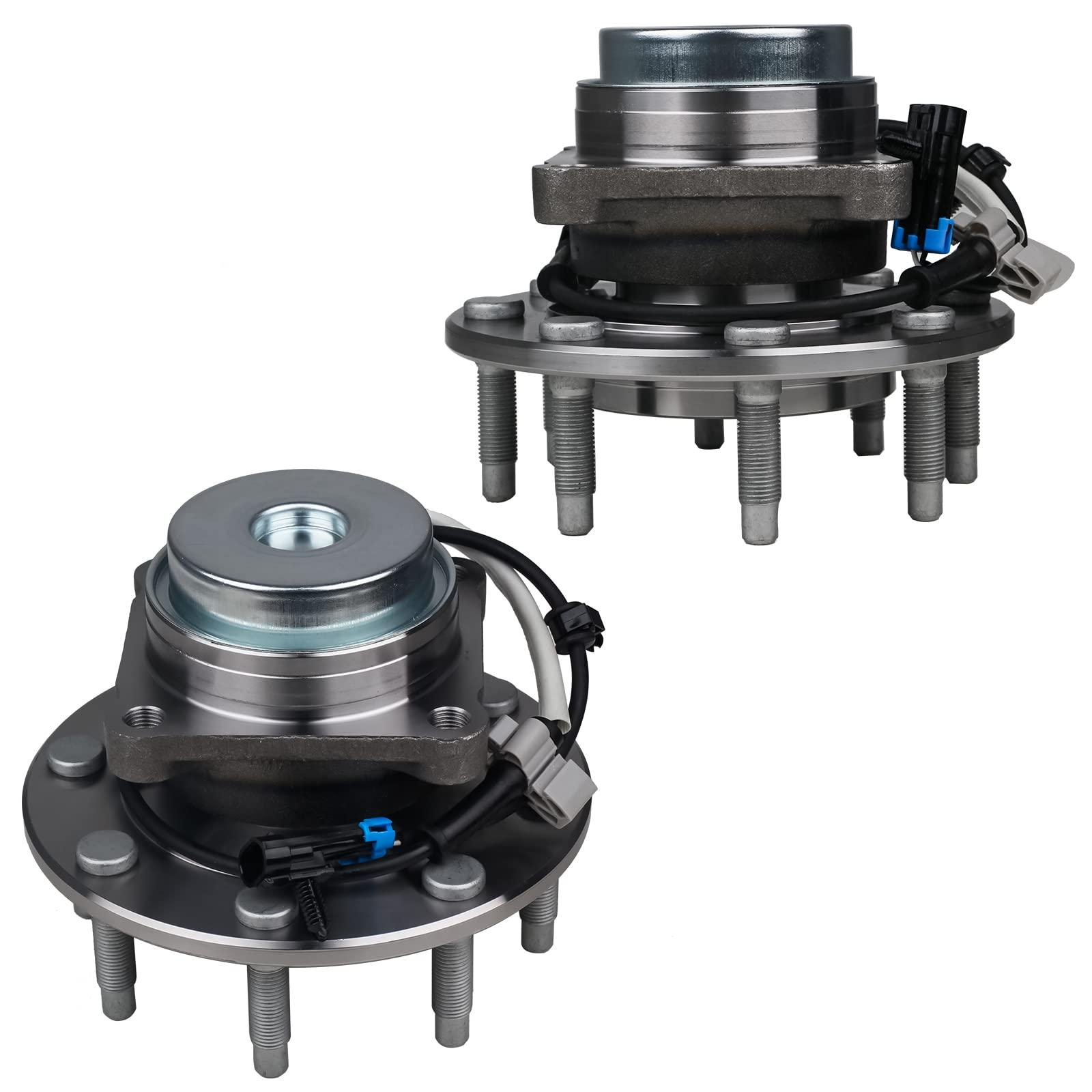 2Pcs Front Wheel Hub Bearing Assembly for 03-17 Chevy Express, GMC Savana 2500 3500 4500