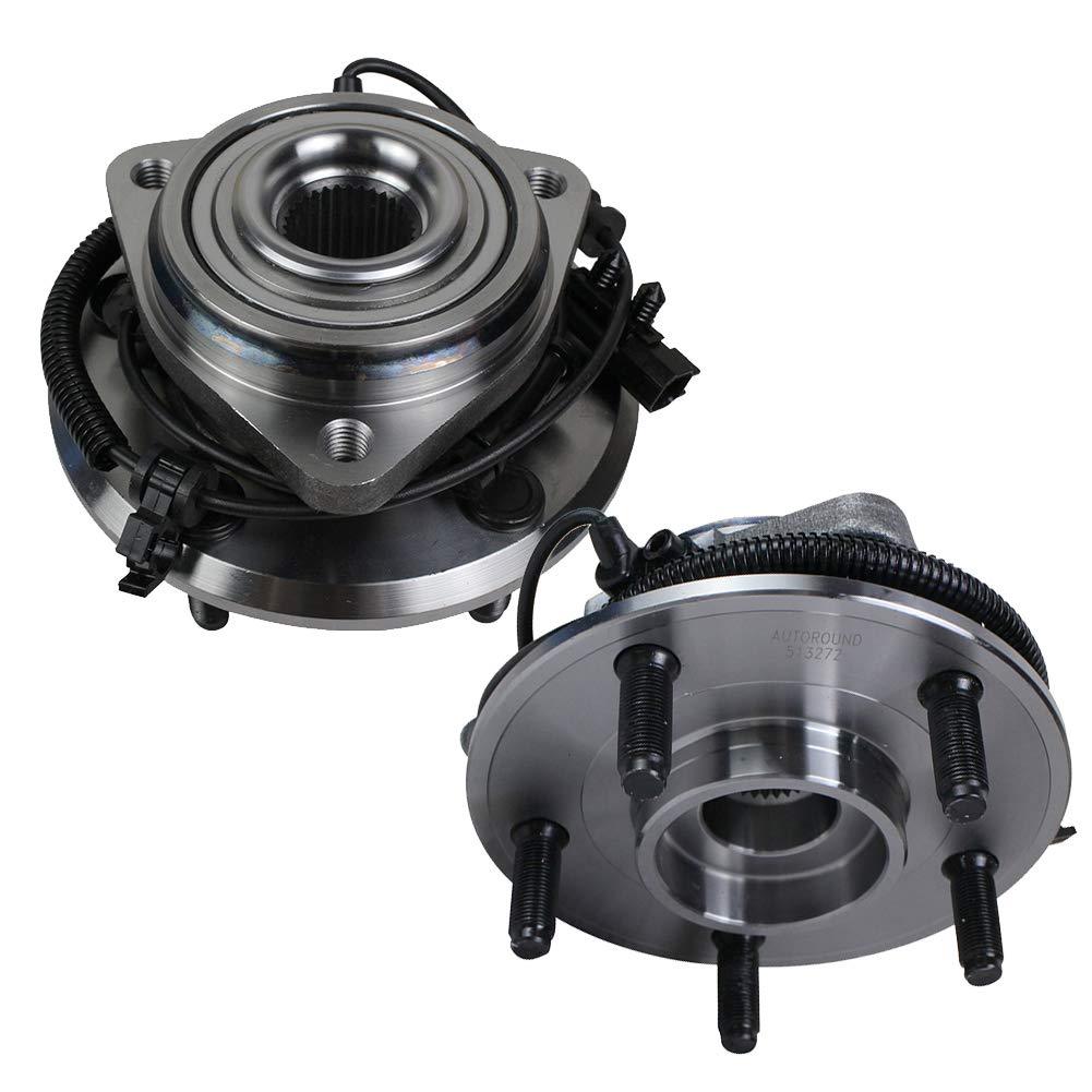 2Pcs Front Wheel Hub Bearing Assembly for 2007-2010 Jeep Wrangler