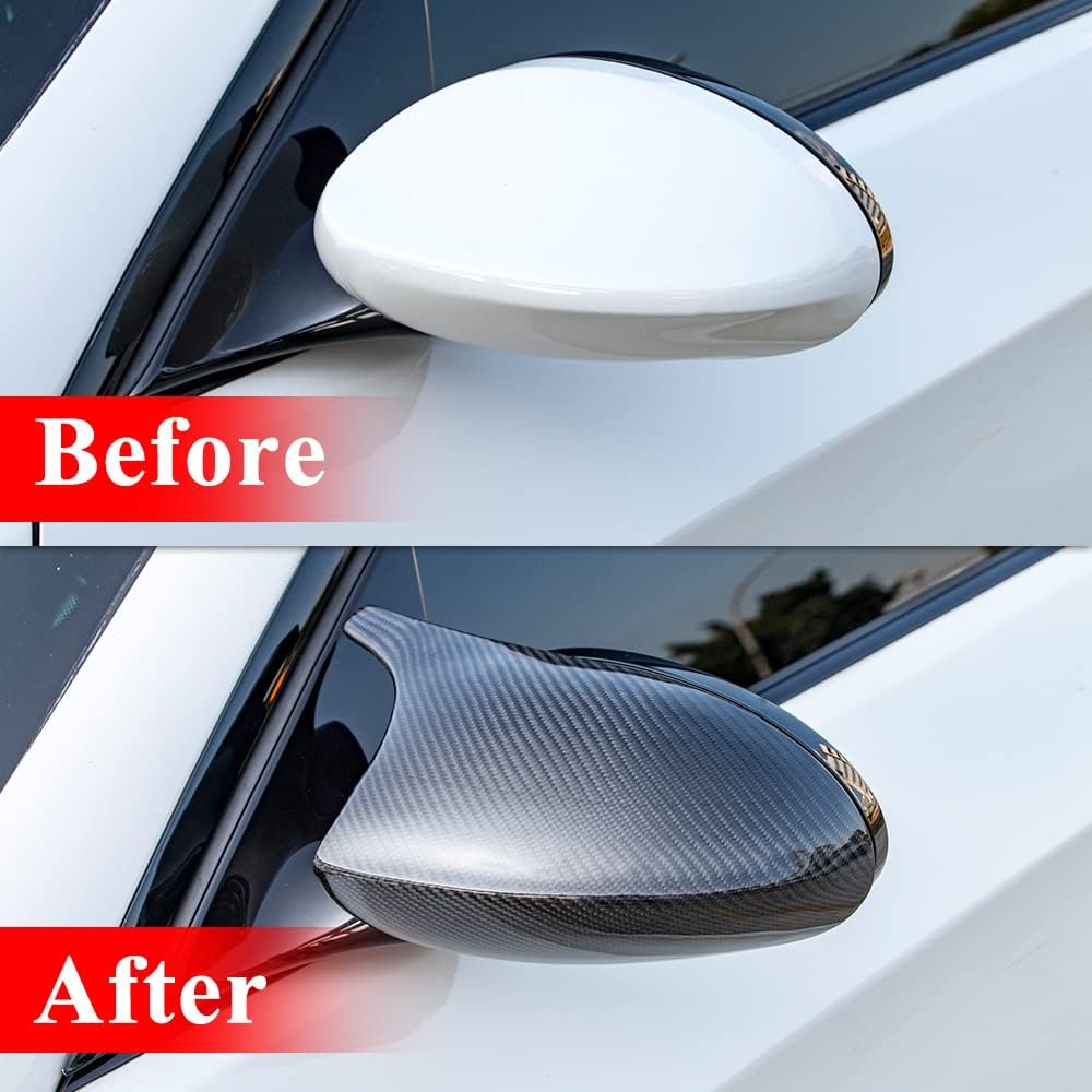 AeroBon CF Mirror Caps BMW E90/E92 & 1 Series E81 (2005-2008) - additional detail view