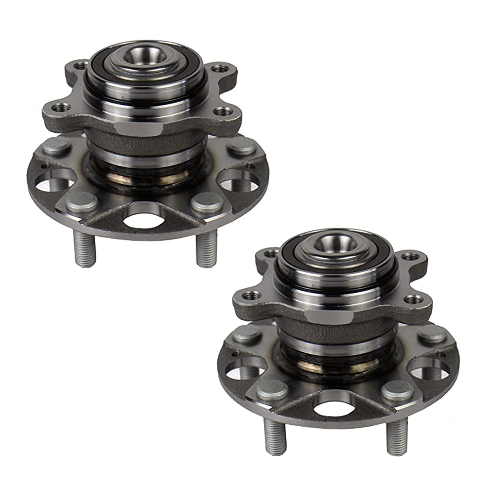 2Pcs Rear Wheel Hub Bearing Assembly for 2006-2011 Acura CSX Honda Civic EX Si