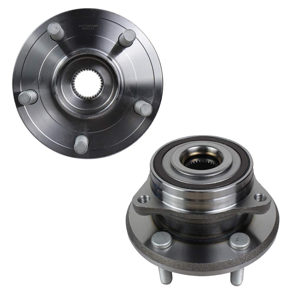 2Pcs Front Wheel Hub Bearing Assembly for 2011-2020 Dodge Durango, 2011-2019 Jeep Grand Cherokee
