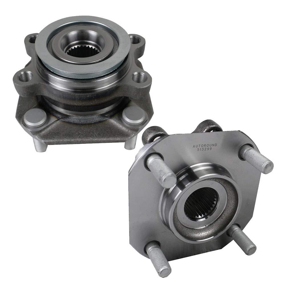 2Pcs Front Wheel Hub Bearing Assembly for 2007-2012 Nissan Sentra