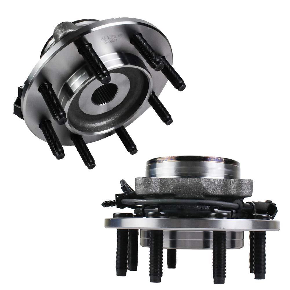2Pcs Front Wheel Hub Bearing Assembly for 2003-2005 Dodge Ram 2500 3500