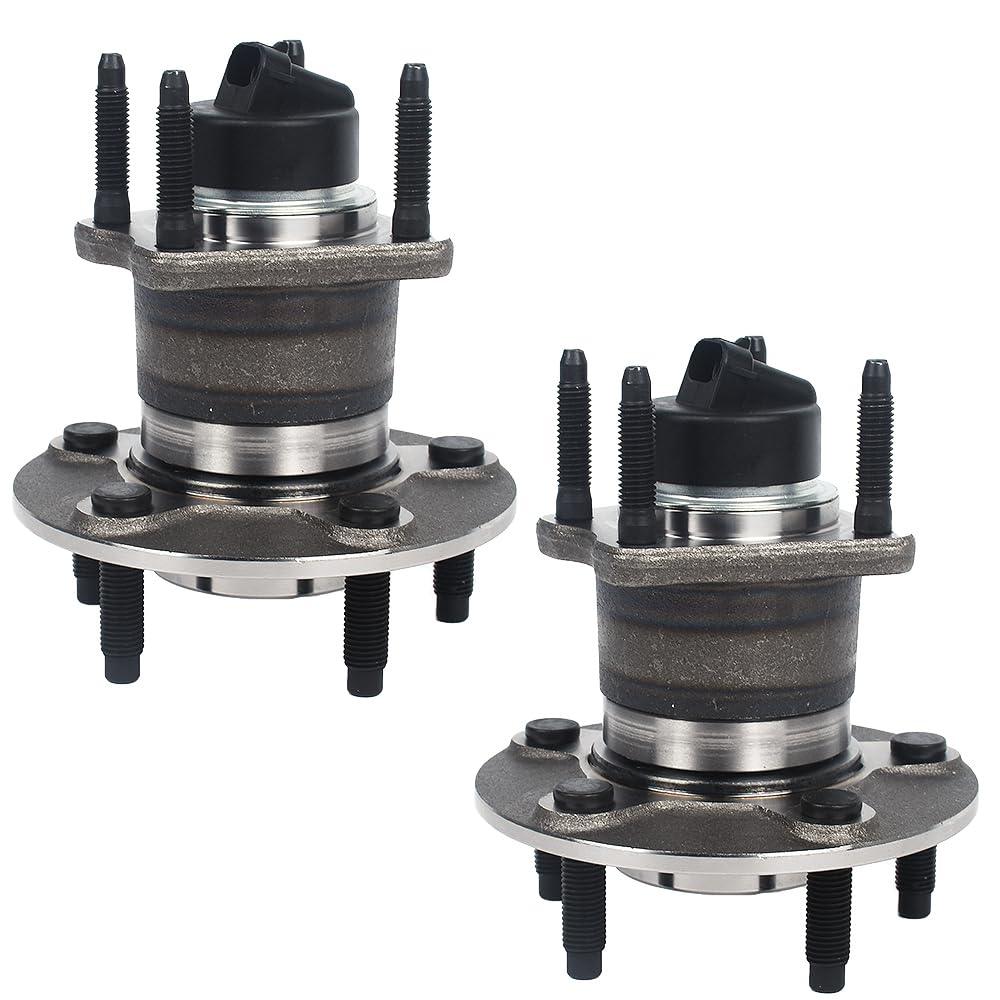 2Pcs Rear Wheel Hub Bearing Assembly for 05-10 Chevy Cobalt, 06-11 HHR, 07-10 Pontiac G5, Etc.
