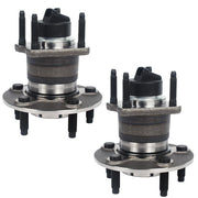 2Pcs Rear Wheel Hub Bearing Assembly for 05-10 Chevy Cobalt, 06-11 HHR, 07-10 Pontiac G5, Etc.