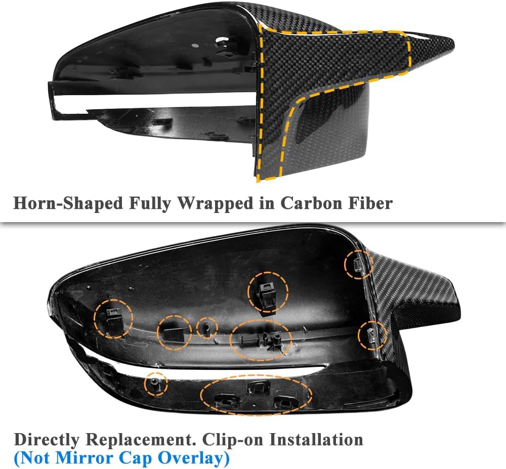AeroBon CF Mirror Caps BMW 3 Series G20 (2019-2025) - product detail view