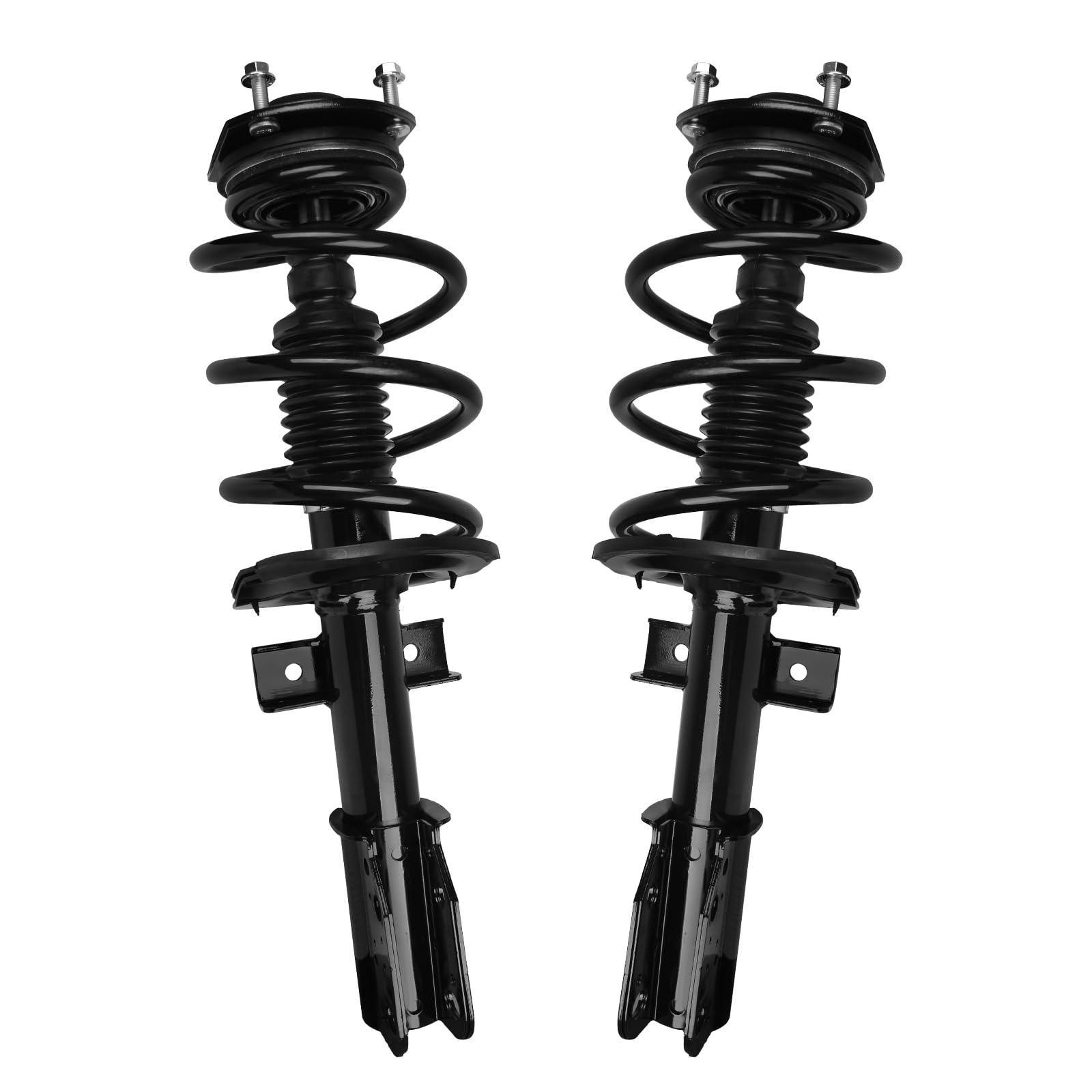 2Pcs Front Shock Absorber Assembly for 08-12 Buick, 09-12 Chevy, 07-12 GMC, 07-10 Saturn