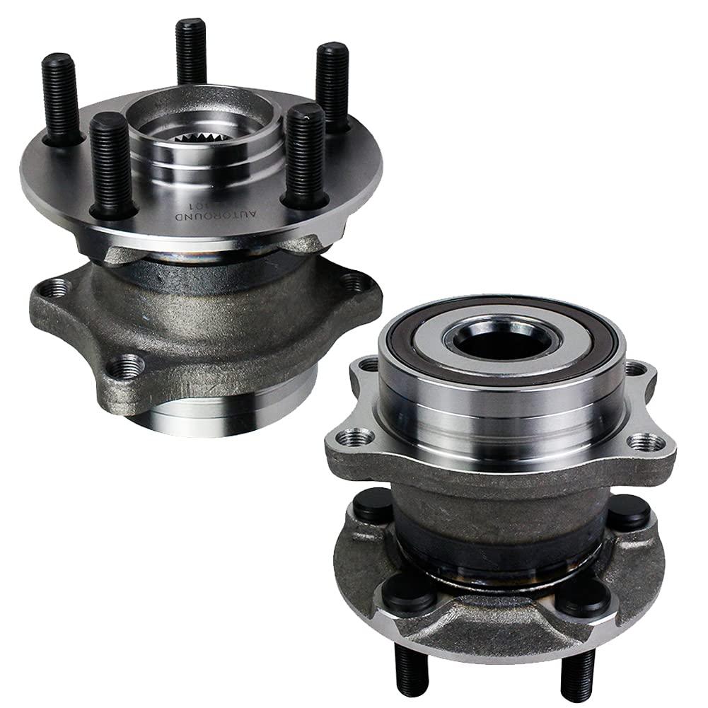 2Pcs Rear Wheel Hub Bearing Assembly for 2017-2019 Toyota, 2008-2014 Subaru, 2013-2016 Scion