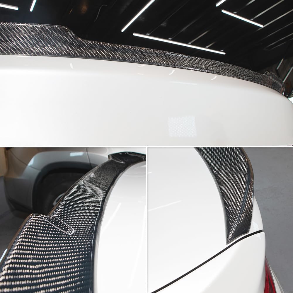 AeroBon CF Trunk Spoiler BMW 3 Series F30 / M3 F80 (2013-2018) CS - additional detail view