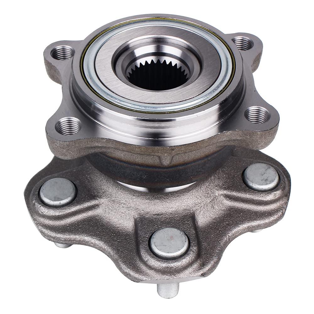 Rear Wheel Hub and Bearing Assembly for 2003-2007 Infiniti G35, 2003-2009 Nissan 350Z