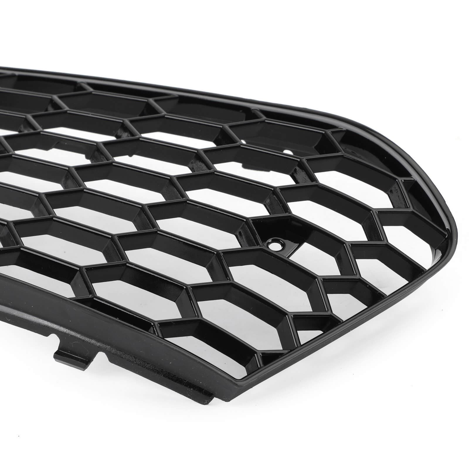2009-2012 Audi A4 B8 Honeycomb Mesh Fog Light Open Vent Grill Intake — Pair