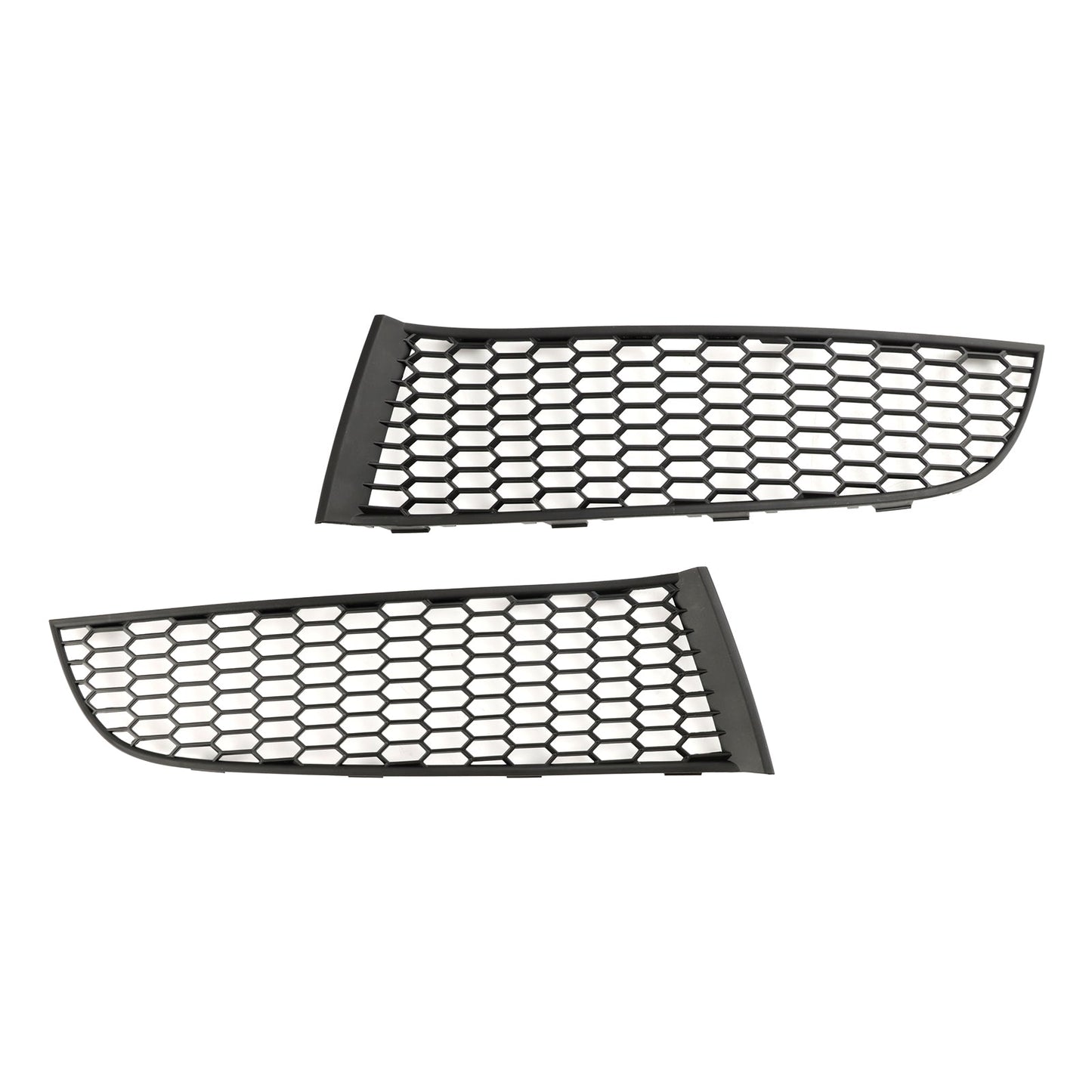 2009-2015 BMW 7 Series F01 F02 Front Bumper Lower Grille — Pair (51117903673 / 51117903674)