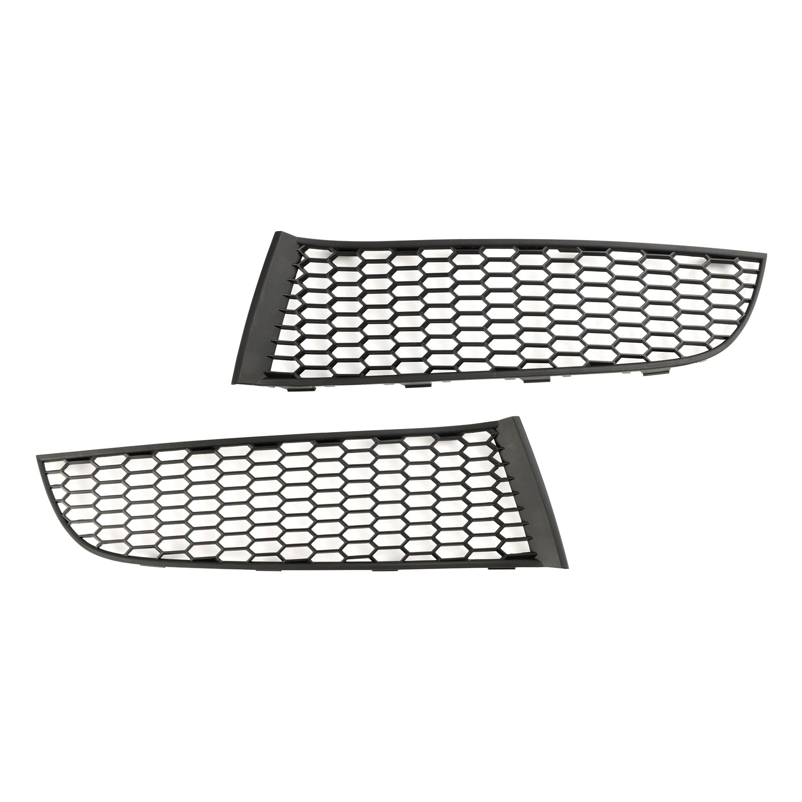 2009-2015 BMW 7 Series F01 F02 Front Bumper Lower Grille — Pair (51117903673 / 51117903674)