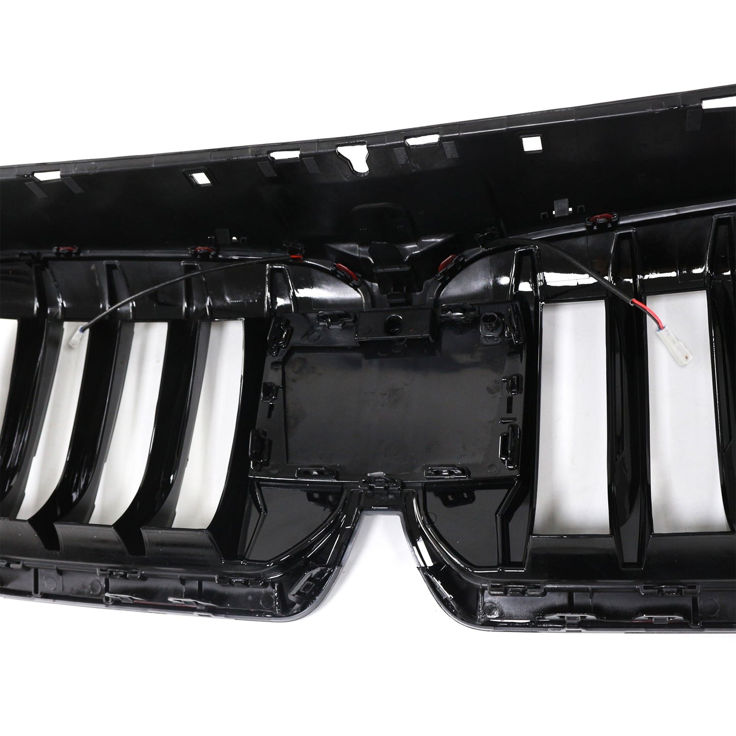 2023-2024 BMW X1 U11 U12 Gloss Black Front Bumper Kidney Grille — Large Set
