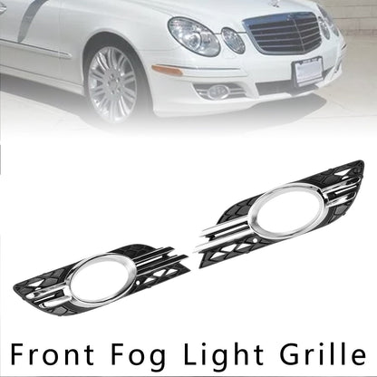 2007-2009 Mercedes-Benz E-Class W211 E280 E320 E350 E550 E63 Fog Light Trim Set — Pair (2118850822)