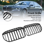 2019-2022 BMW 7 Series G11 5-Door Saloon Facelift Gloss Black Front Kidney Grille