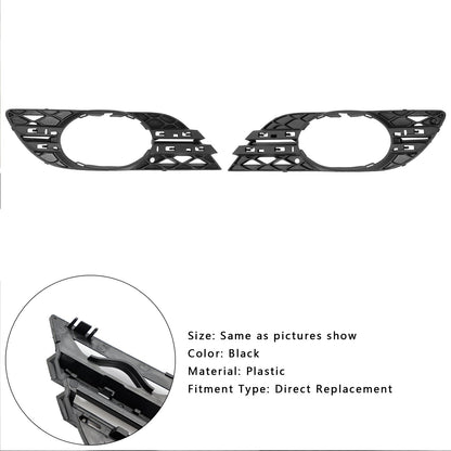 2007 Mercedes-Benz E-Class W211 E280 4Matic Front Fog Light Trim Set — Pair (2118850822)