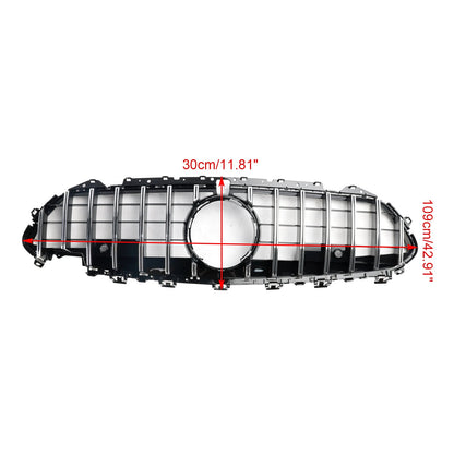 2018-2024 Mercedes-Benz CLS-Class C257 W257 Coupe Chrome Front Bumper Grille