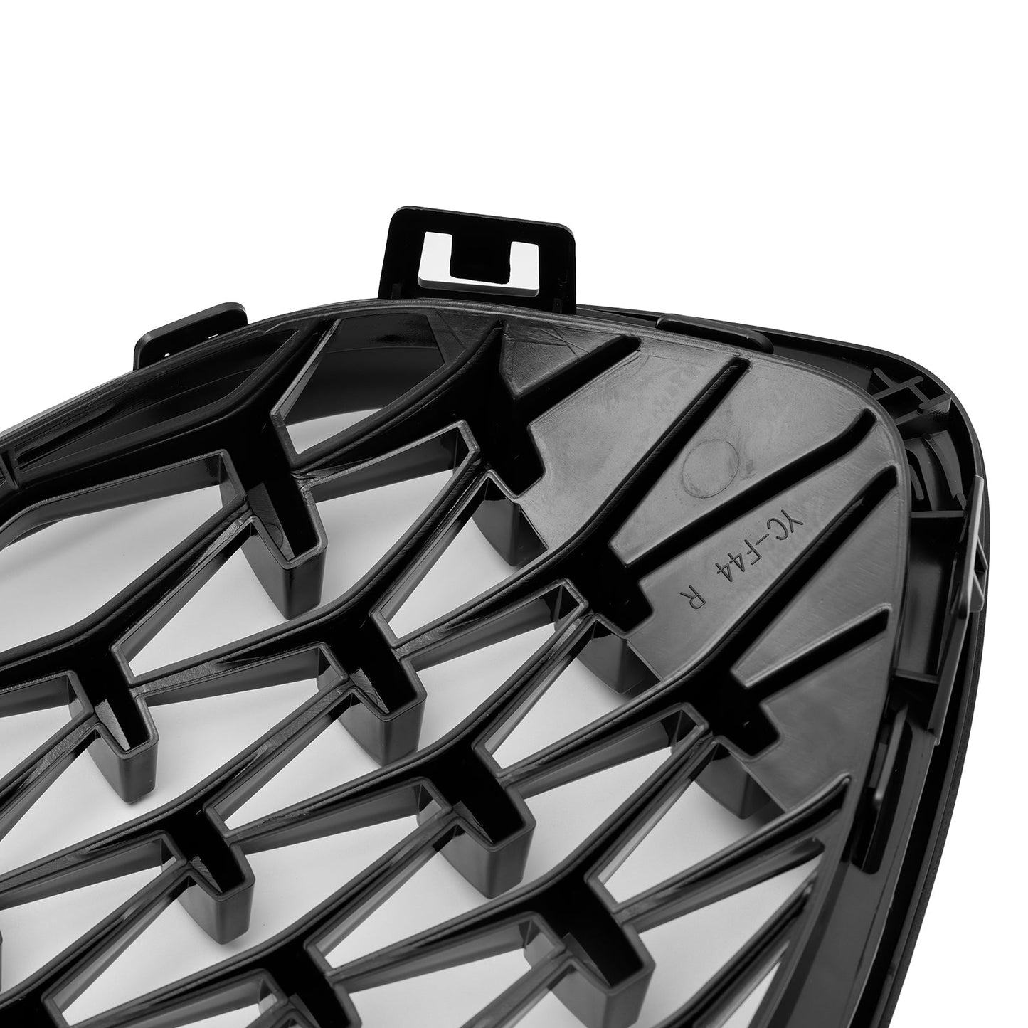 2020-2023 BMW 2 Series F44 Coupe M Diamond Gloss Black Front Kidney Grille (51135A39378)