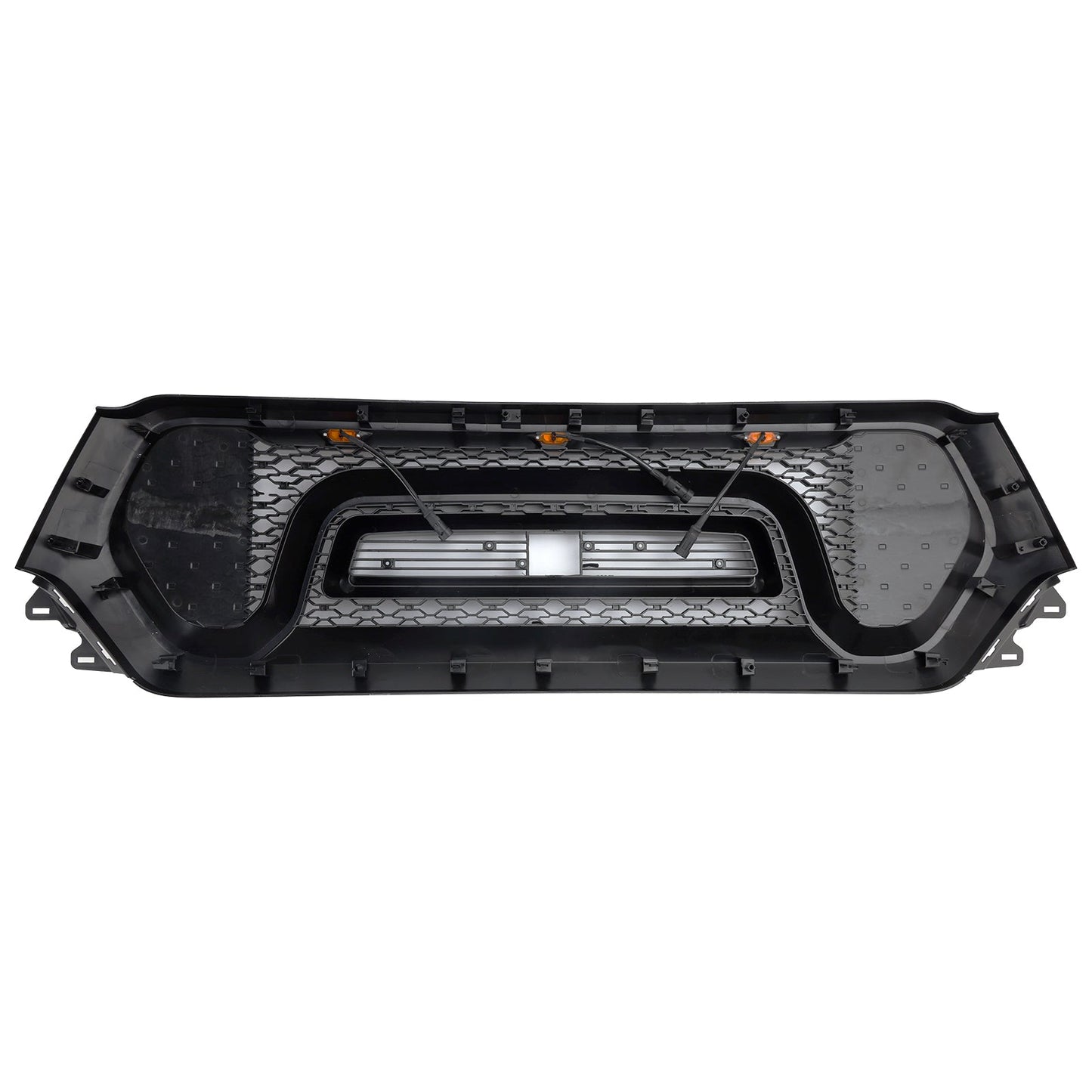 2019-2024 Dodge Ram 1500 Black Front Honeycomb Upper Hood Grille