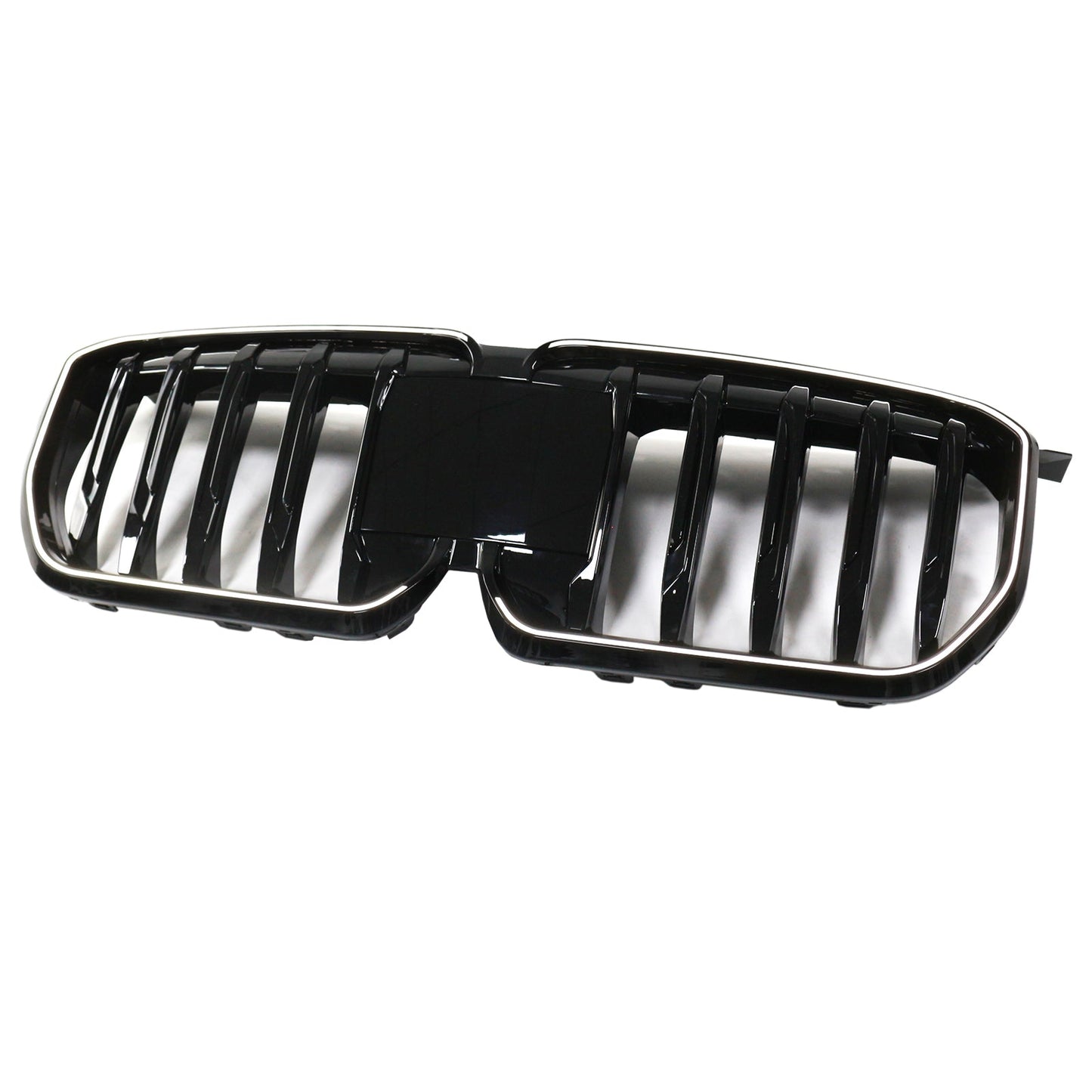 2023-2024 BMW X1 U11 U12 Gloss Black Front Bumper Kidney Grille — Large Set