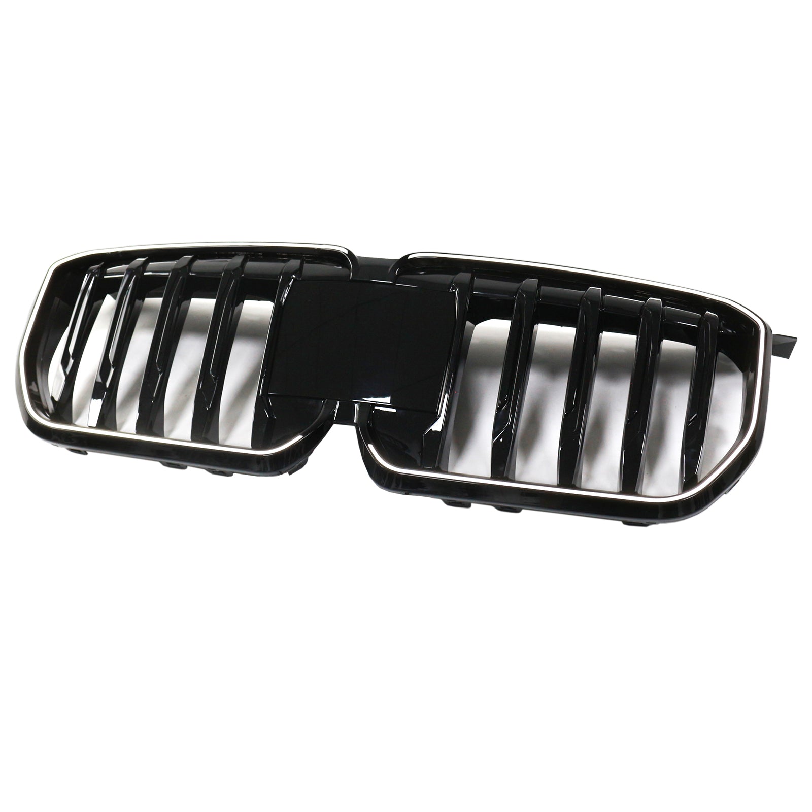 2023-2024 BMW X1 U11 U12 Gloss Black Front Bumper Kidney Grille — Large Set