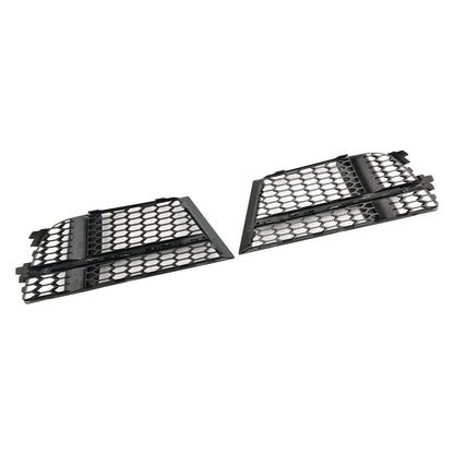 2016-2020 Audi A3 8V S-Line Front Fog Light Cover Bezel Grille — Pair (8V3807681AE / 8V3807682Q)