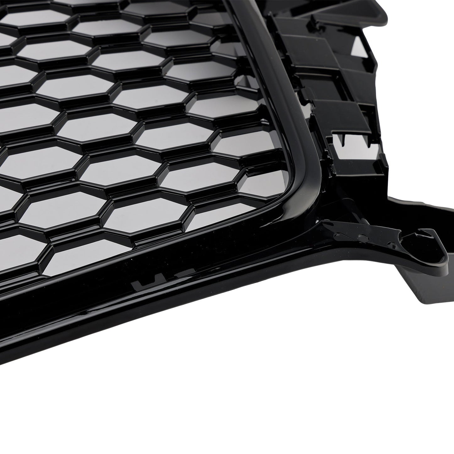 2016-2018 Audi Q3 Gloss Black RSQ3 Style Front Honeycomb Grille